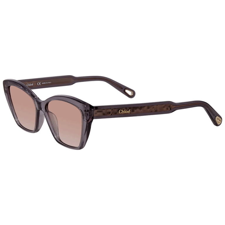 Chloe CE 760S Plastic Womens Rectangle Sunglasses Grey 54mm  display picture 2