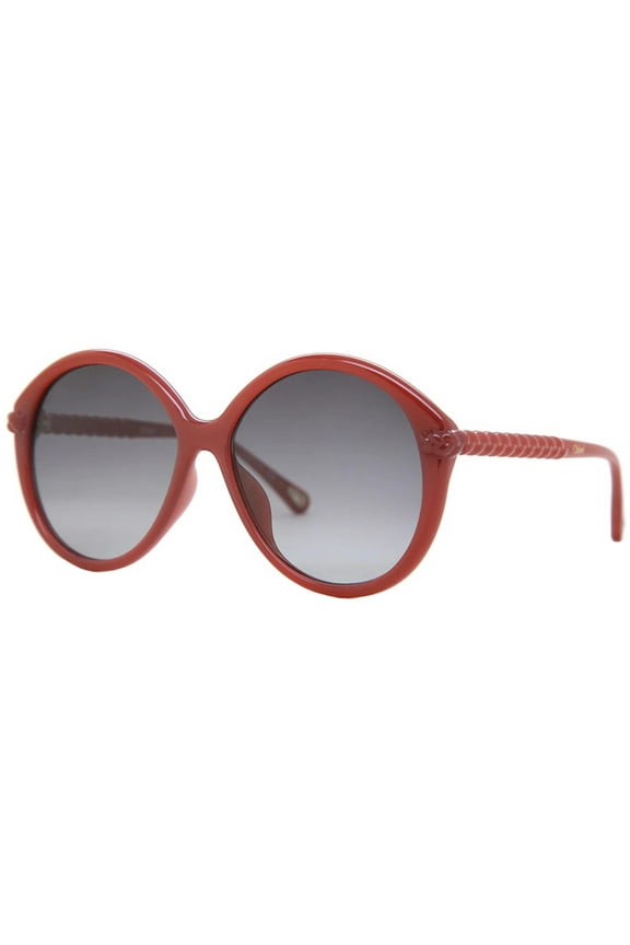 e CH0002SA-30009920004 Women's Orange Round Frame Sunglasses