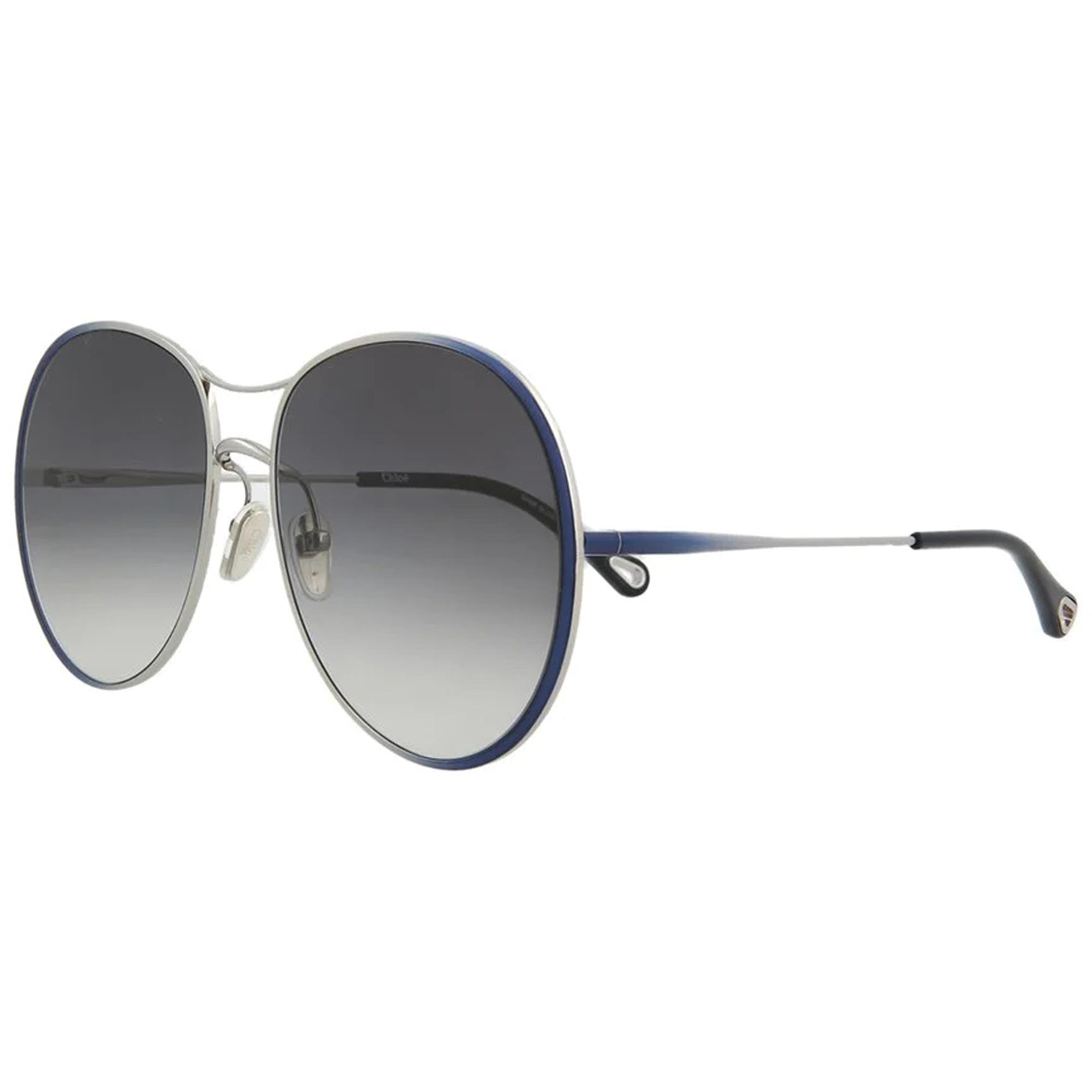 Chloe Grey Gradient Pilot Ladies Sunglasses CH0289S Chloé Pilot Sunglasses 001 Grey - eye-oo.com main image 4