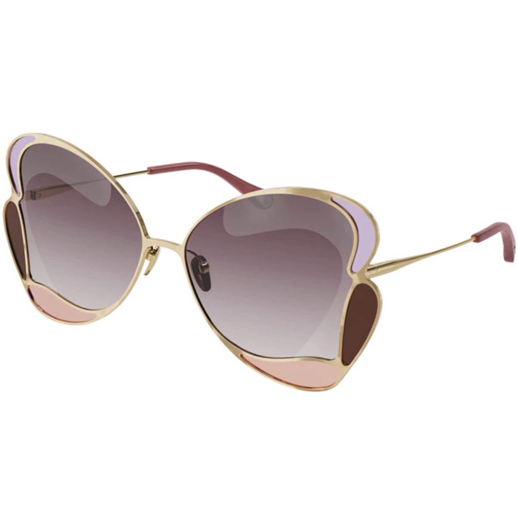 Chloe CH0048S 30011230004 Women s Purple Gradient Lens Sunglasses