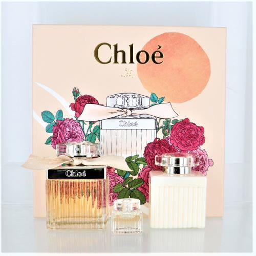 Chloe Chloe , 2 Pc Gift Set 1.6oz EDP Spray, 3.4oz Body