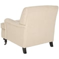 thumbnail image 1 of Chloe Club Chair-Color:Hemp,Finish:Espresso, 1 of 10