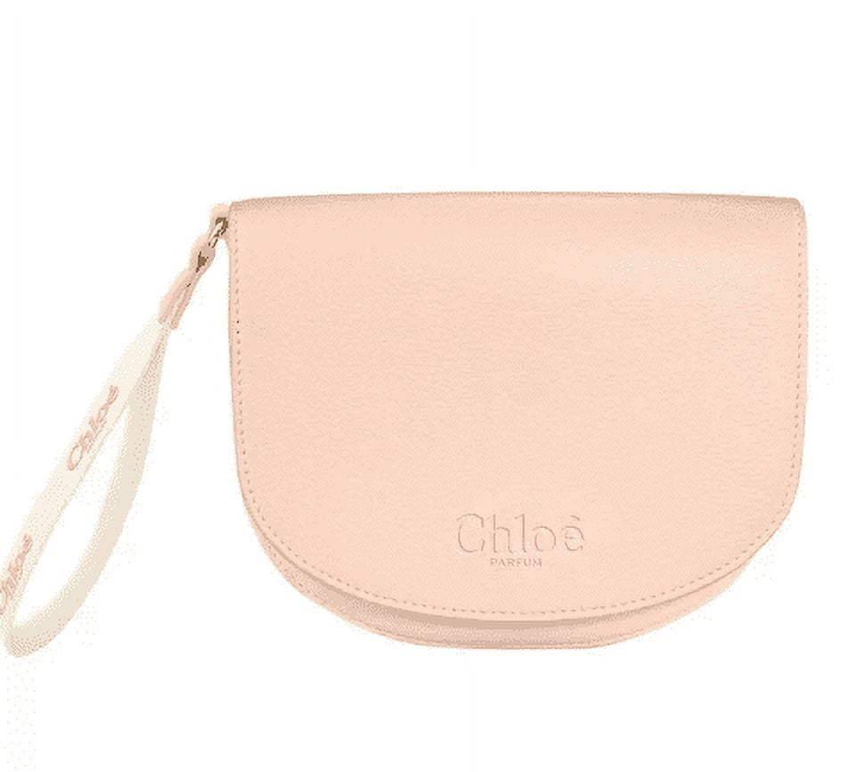 Chloe Cosmetic Bag Beige Eco-leather