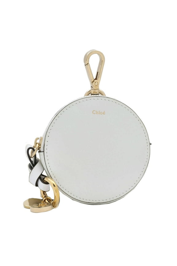 Crystal White Alphabet Coin Purse