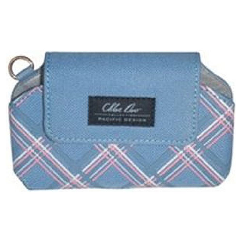 Chloe Dao Universal Slim Compact Case (Blue / Pink / White Pattern) - image 1 of 1