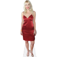 thumbnail image 1 of Chloe Farnworth (Red Dress) Mini Size Cutout. Standee., 1 of 6