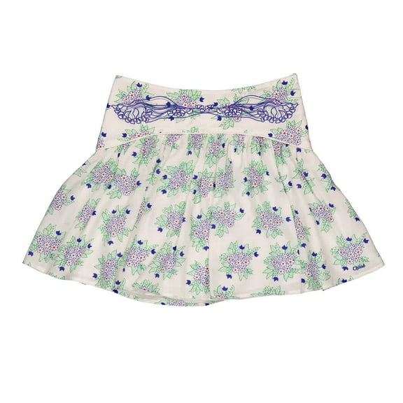 Chloe Girls Floral Print Mini Skirt, Size 8Y