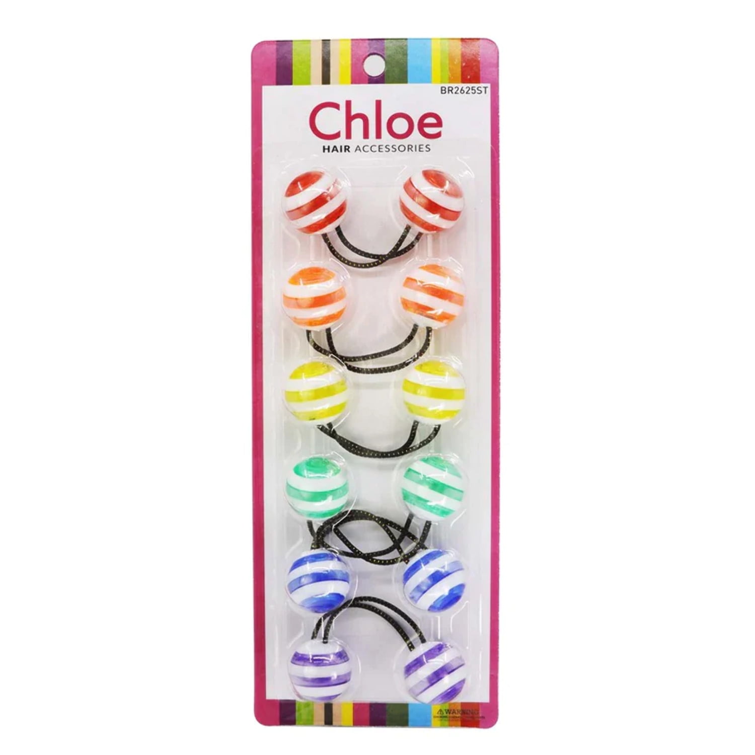 Chloe Jumbo Hair Knocker 6 Pieces (BR2625ST)