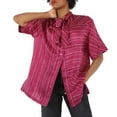 thumbnail image 1 of Chloe Ladies Pink Pussy Bow Silk Top, Brand Size 36 (US Size 2), 1 of 1