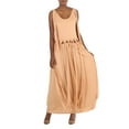 thumbnail image 1 of Chloe Ladies Smoked Ochre Layered Knotted Maxi Dress, Brand Size 40 (US Size 8), 1 of 1
