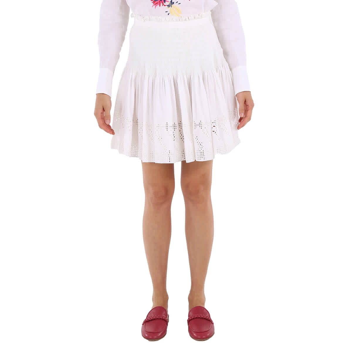 Chloe Ladies White Pleated Mini Skirt, Brand Size 36 (US Size 4) -  Walmart.com
