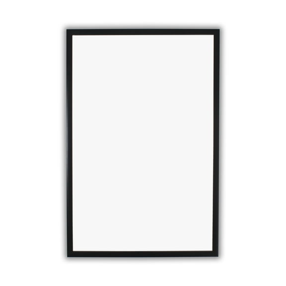 Chloe Lighting CH8M003LM32-FRT 36 in. Reflection Rectangular Framed Wall Mirror, Textured Black