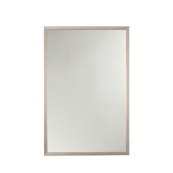 Chloe Lighting CH8M007CH34-VOV 33 in. Reflection Rectangular Framed Wall Mirror, Silver