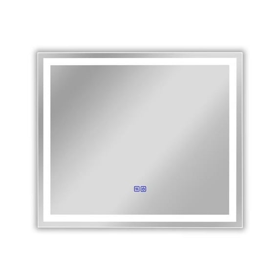 Chloe Lighting CH9M001BL28-HRT 28 in. 3 Color Temperatures 3000K-6000K Luminosity Back Lit Rectangular Touchscreen LED Mirror