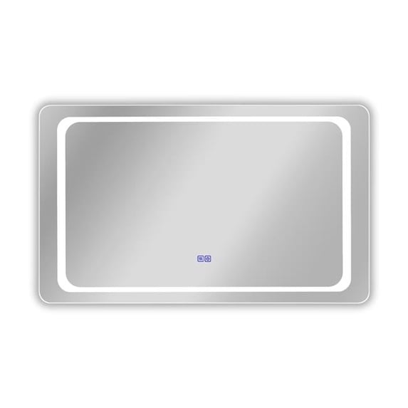 Chloe Lighting CH9M010BL39-HRT 39 in. 3 Color Temperatures 3000K-6000K Luminosity Back Lit Rectangular Touchscreen LED Mirror