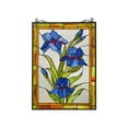thumbnail image 1 of Chloe Lighting Floral Design Window Panel/ Suncatcher, 1 of 5