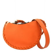 Chloe Mate Shoulder Bag Small in Orange