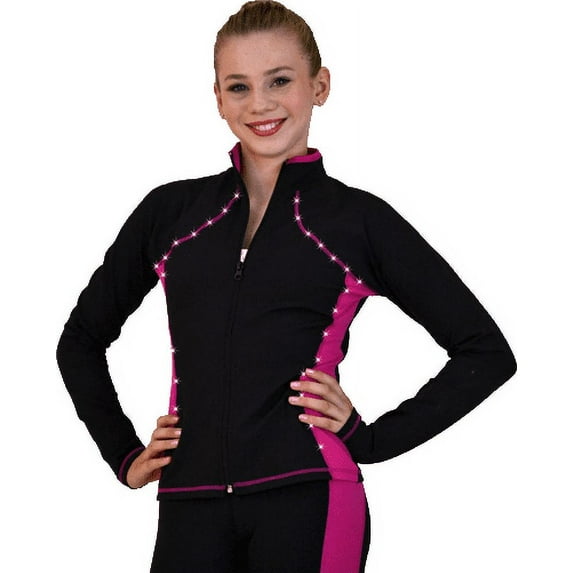Chloe Noel JS08 Supplex Rider Style Figure Skating Jacket