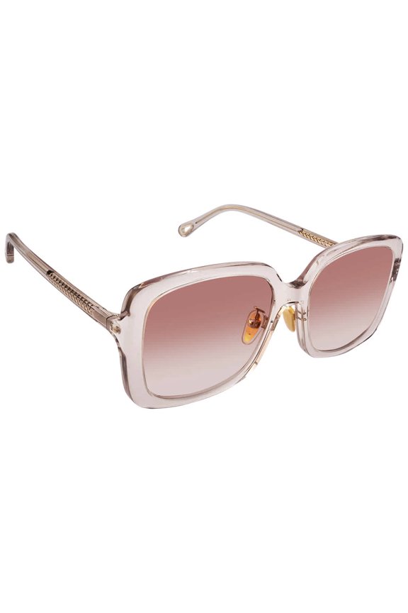 e Orange Rectangular Ladies Sunglasses CH0073SK 004 57