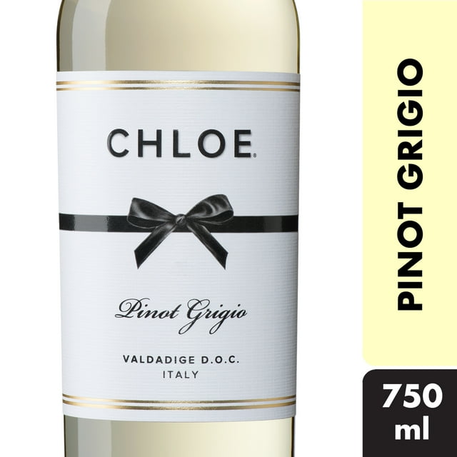 Chloe Pinot Grigio White Wine Italy, 750 ml Bottle, 13 ABV