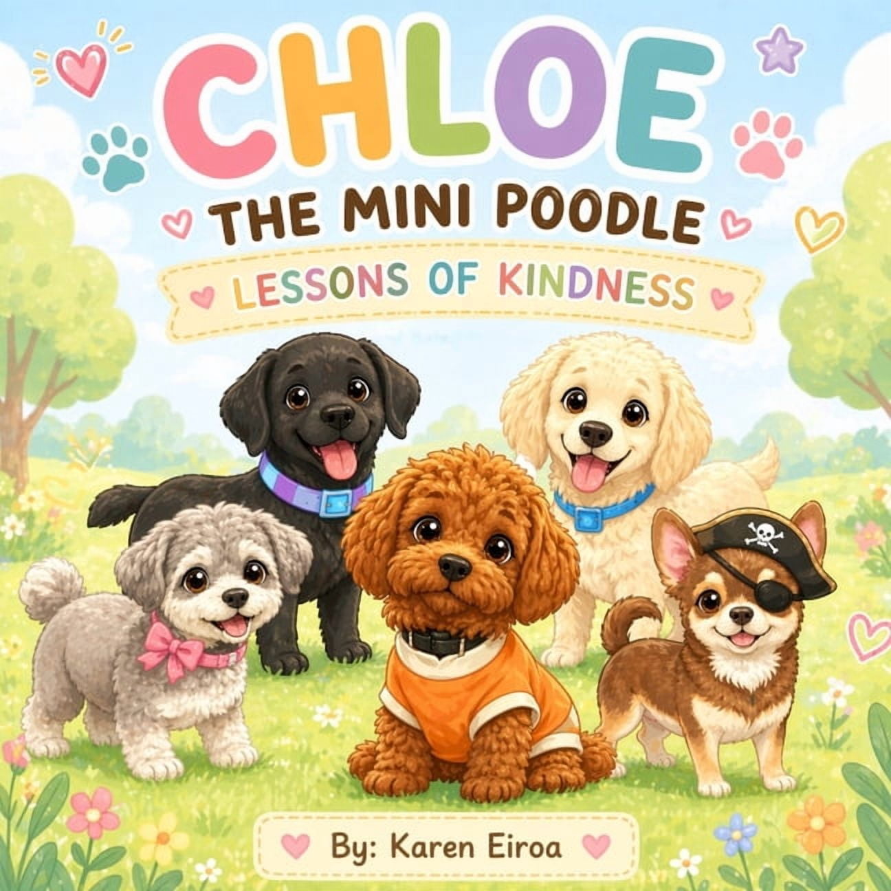 Chloe The Mini Poodle: Lessons of kindness, (Paperback)