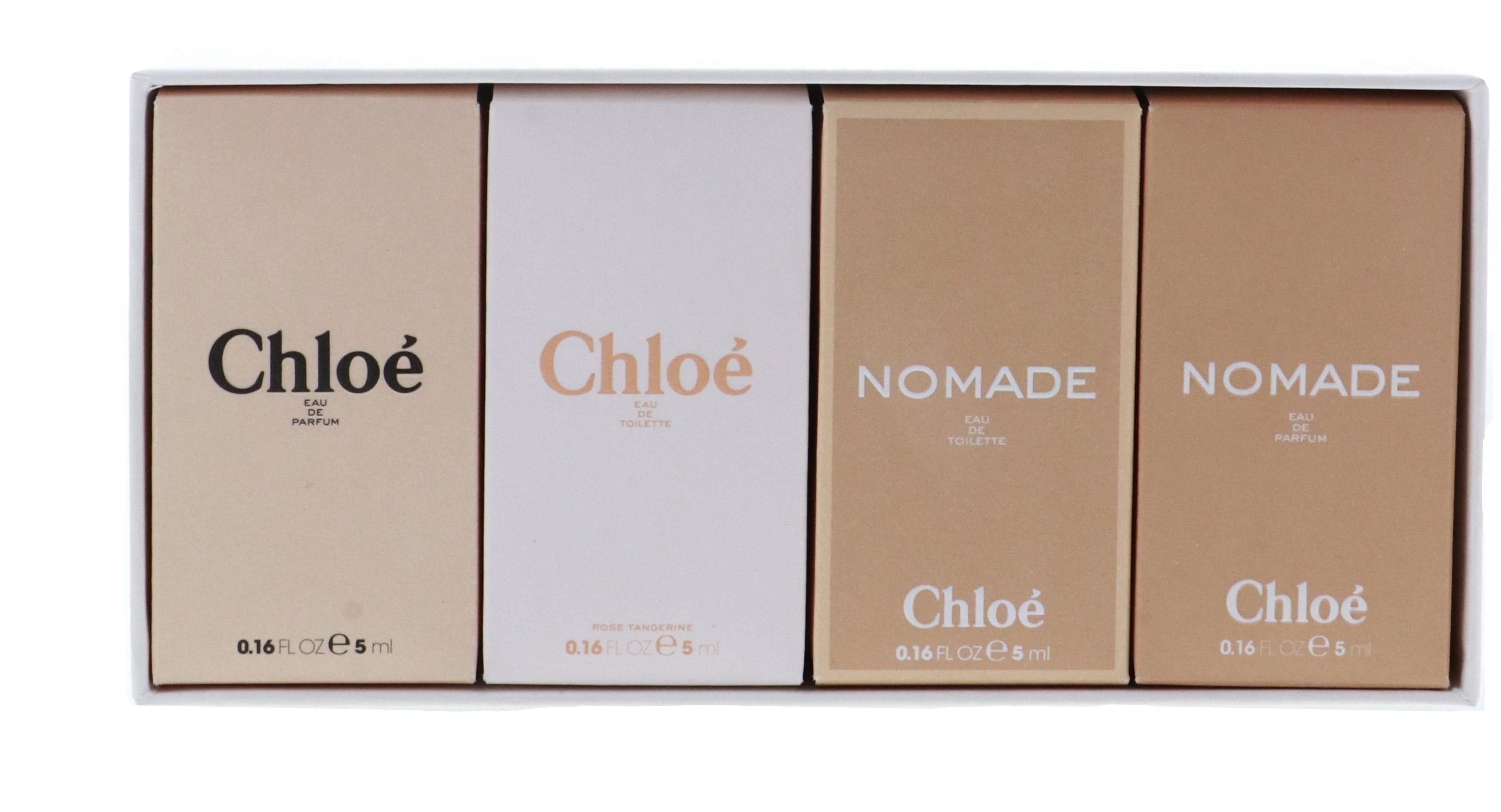 Chloe Womens Variety Gift Set, Nomade Eau de Toilette, Eau de