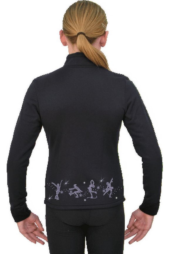 J11 Solid Polar Fleece Fitted Jacket