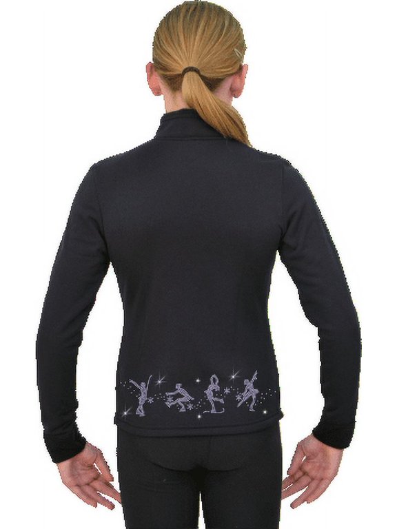 J11 Solid Polar Fleece Fitted Jacket