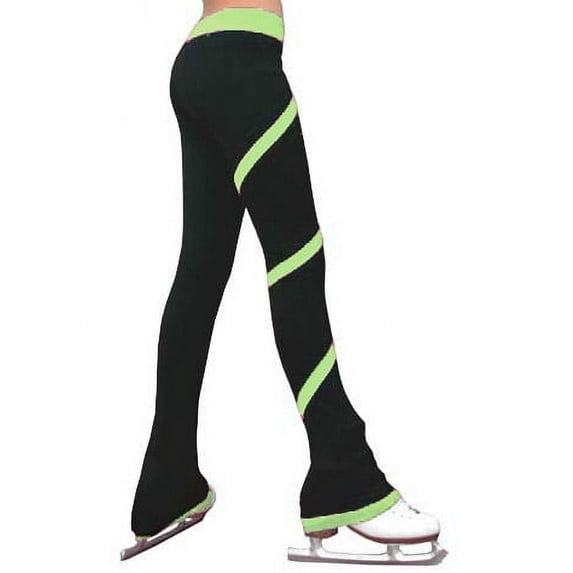 ChloeNoel Light Green Spiral Pants