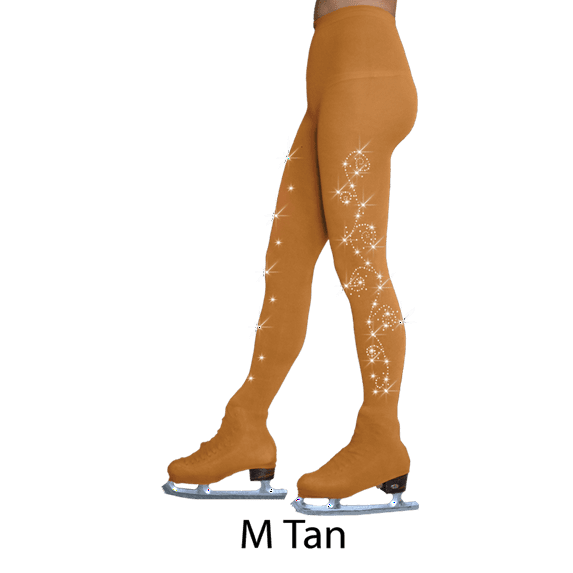 ChloeNoel Over The Boot Ice Skating Tights 8832 2Swirls