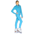 thumbnail image 1 of ChloeNoel PS711 Solid Color Skinny Yoga Off Ice Elite Figure Skating Pants w/ Front Pocket, 1 of 2