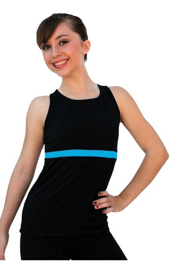 T02 Racer Back with Color Stripe Top