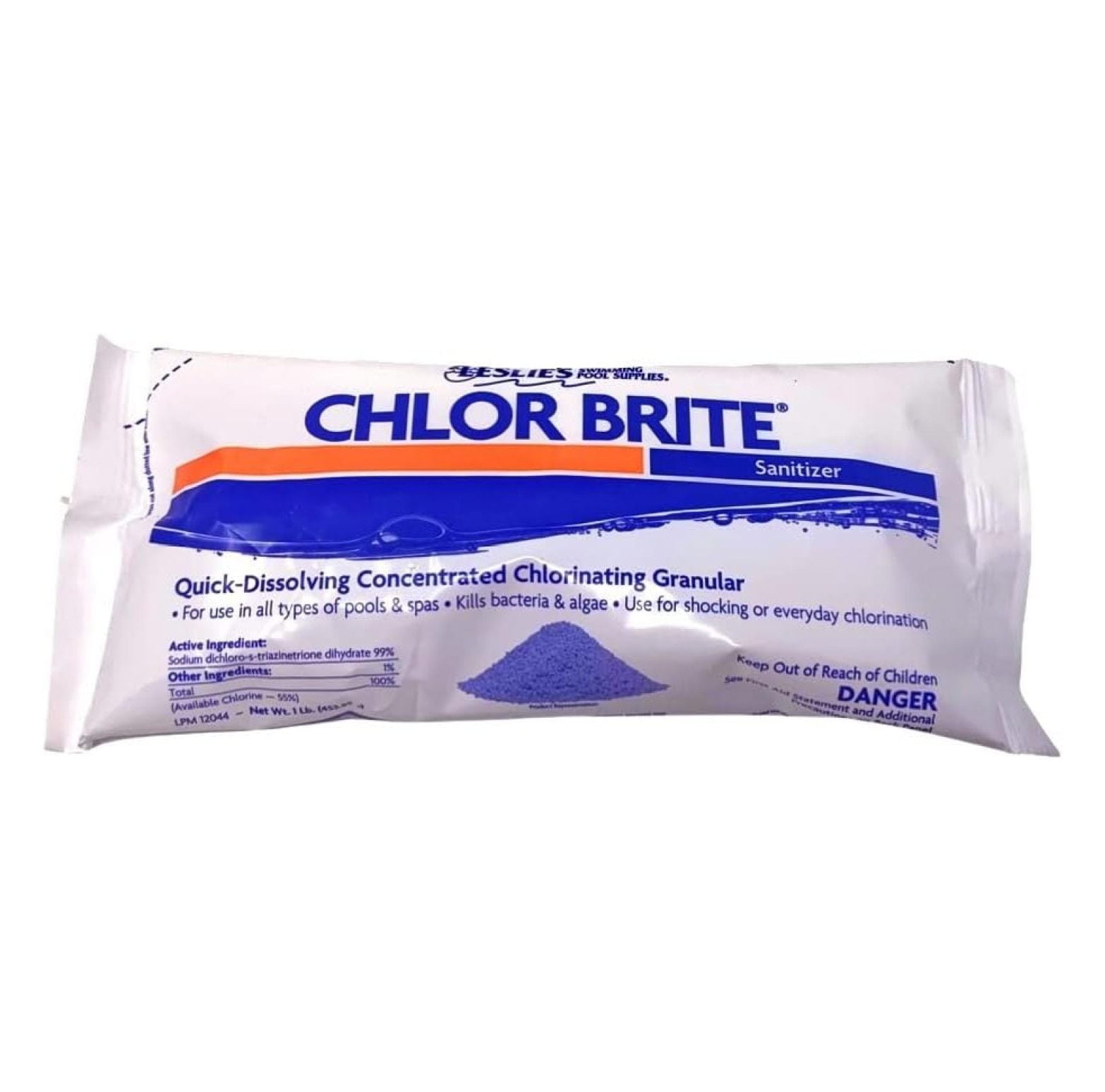 Chlor Brite Granular Chlorine FastDissolving Pool and Spa , and