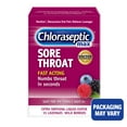 thumbnail interactive-video image 1 of Chloraseptic Max Strength Sore Throat Lozenges, Wild Berries Flavor Throat Remedy, 15 Count, 1 of 17