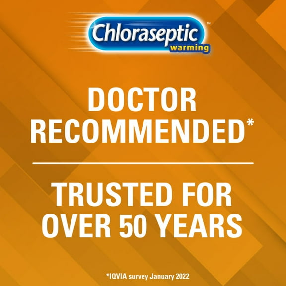 Chloraseptic Sore Throat Lozenges, Warming Honey Lemon Flavor, 18 Count, 3 Pack