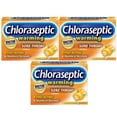 thumbnail image 1 of Chloraseptic Sore Throat Lozenges, Warming Honey Lemon Flavor, 18 Count, 3 Pack, 1 of 11