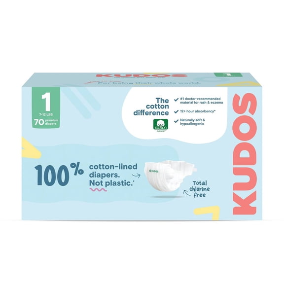Chlorine Free Cotton-Lined Disposable Diapers