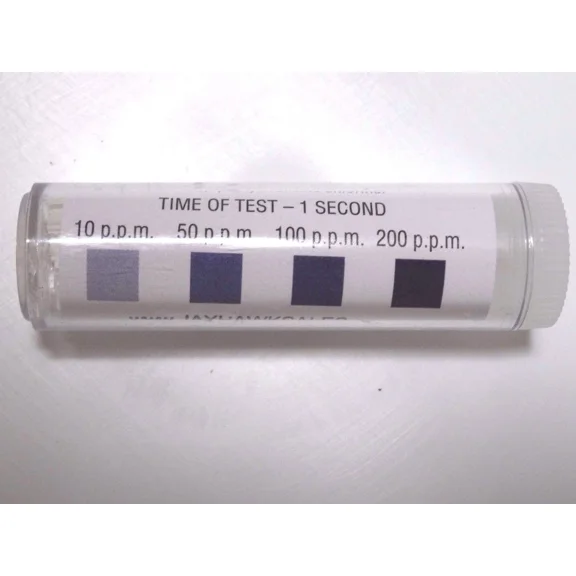 Chlorine Litmus Test Kit 100 Strips Restaurant Dishwasher Sanitizer Test Paper