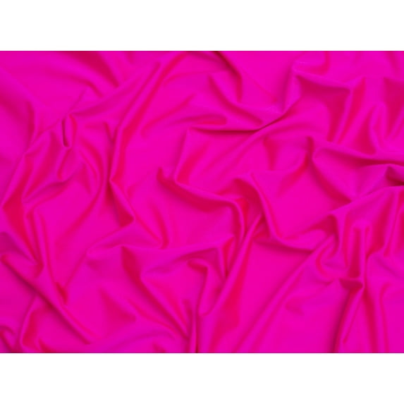 Chlorine Resistant Swimwear Lycra Stretch Knit Fabric Neon Pink - per yard
