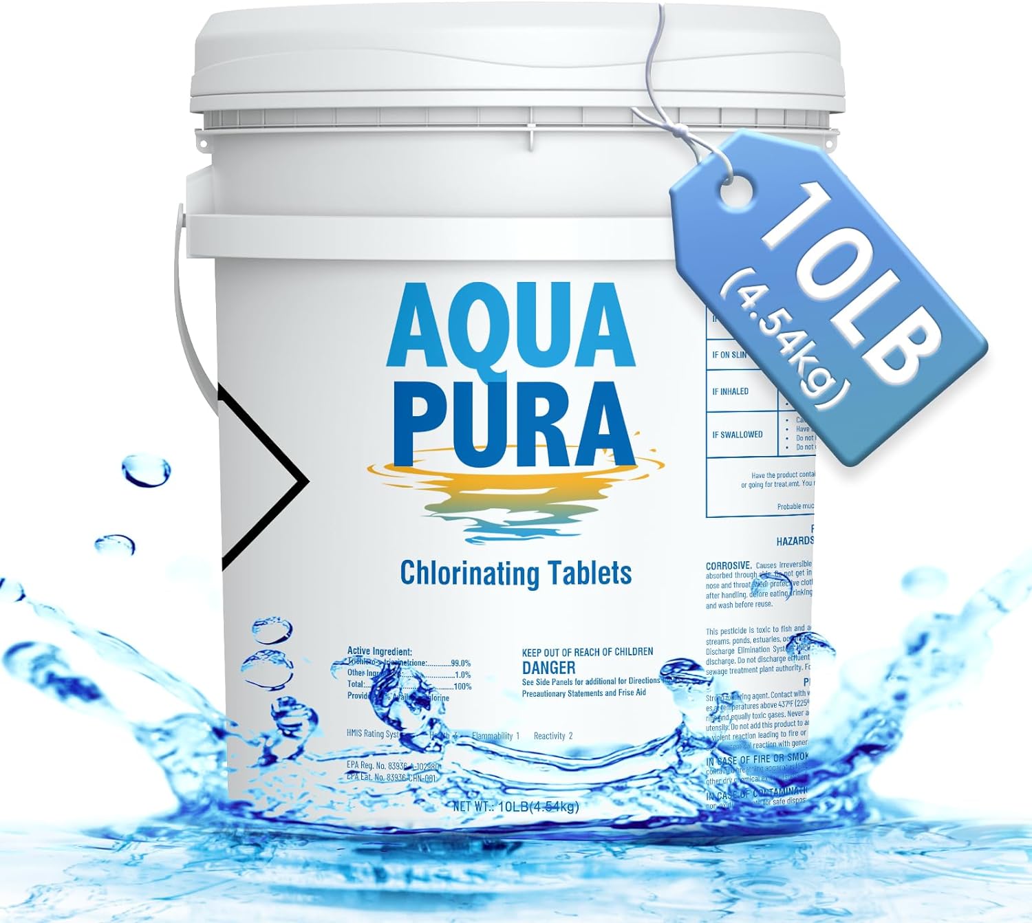 Chlorine Tablets for Swimming Pool,3" Pool Supplies, Individually