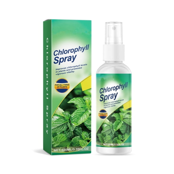 Chlorophyll Plants Nutrient Spray Nitrogen Urea Fertilizer For Withered Yellow Leaves 3.4 Fl Oz