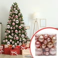 thumbnail image 1 of Chmadoxn 50 Pcs Mini Christmas Balls Ornaments, Small Shatterproof Christmas Baubles for Xmas Christmas Tree, Hanging Ball for Holiday Wedding Party Christmas Decorations, Christmas Gifts, 1 of 1