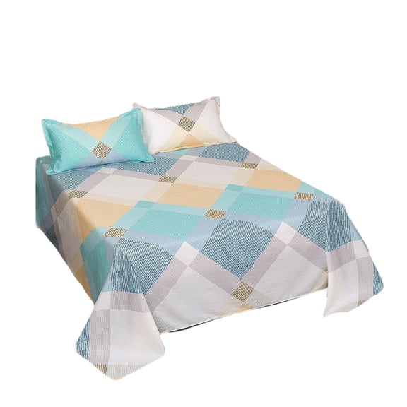 Chmadoxn Bedding Sets -All Season Bedding Sheet Comforters Sets with 2 Pillow Cases 3 Pcs Bed Set Down Sheet Set Shrinkage and Fade Resistants Easy Care