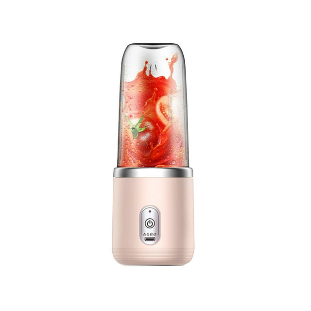 Chmadoxn Blenders for Shakes and Fruit Juicer USB Rechargeable with 6 Blades Handheld Blenders for Sports Travel and Outdoors on Clearance