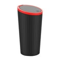 thumbnail image 1 of Chmadoxn Car Trash Can Bin with Lid - Car Garbage Can Cup Holder - Black Mini Leakproof Vehicle Trash Garbage Can Bin -Car Organizers and Storage for Front Back Seat Accessories, 1 of 7
