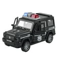 thumbnail image 1 of Twfbrm Children Car Model Toys, Educational Toddler Toys, 1/36 Scale SUV Car Model Pull Back Inertia Vehicles Toys with Door Open, Mini Police Car Toys Christmas Gifts for Boys Kids Age 3+, 1 of 6