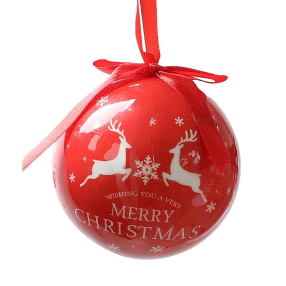 Chmadoxn Christmas Ball Ornament 2.8 Inch Multi-style Holiday Party Hanging Balls for Xmas Trees Shatterproof Christmas Tree Decorations 2024