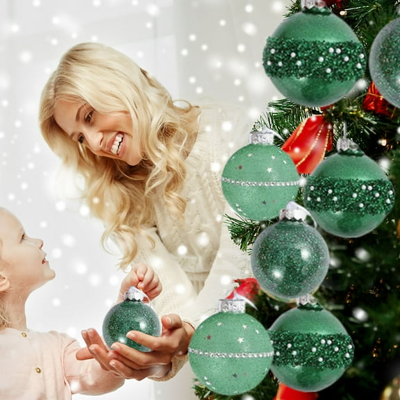 Chmadoxn Christmas Ball Ornaments, Christmas Ball Ornament Set Assorted Colors Shatterproof Balls For Christmas Tree Decoration Assorted Colors Hanging Balls For Holiday And Party Decoration