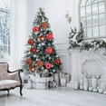 thumbnail image 1 of Chmadoxn Christmas Ball Ornaments, Christmas Tree Ornaments, Christmas Decorations Christmas Balls 12 Pcs Christmas Tree Decorative Ornaments For Christmas Tree Holiday Wreath Decoration, 1 of 6