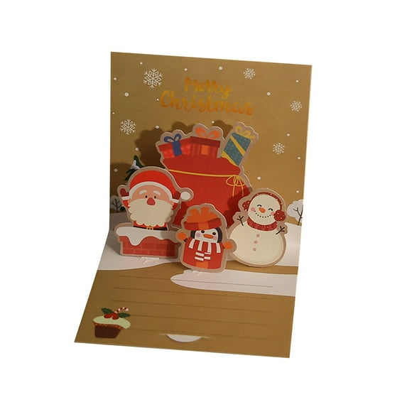 Chmadoxn Christmas Decorations Xmas Tree Decor Christmas Tree Card, 3 D Glitter Christmas Tree Greeting Card And Envelope, 3 D Christmas Greeting Card, Greeting Card Merry Christmas Card Winter